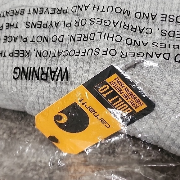 CARHARTT NWT Relaxed Fit Heavyweight Long-Sleeve Hooded Thermal Shirt 1x 16w 18w - Picture 7 of 8